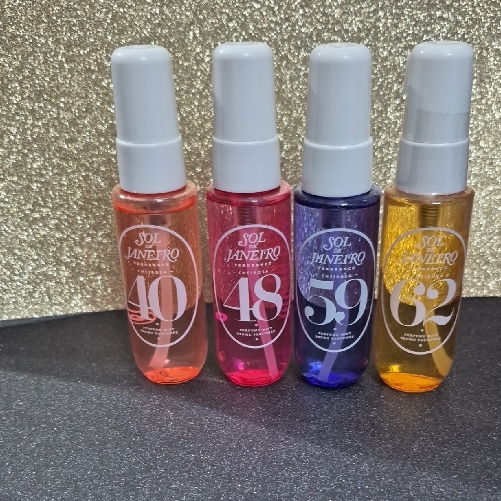 Sol de Janeiro Scented Mist Collection - Orange, Pink, Blue, Gold